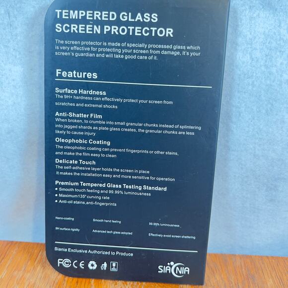 Ailun Tempered Glass Screen Protector 9H Contains One Screen + Install Supplies - Picture 3 of 7
